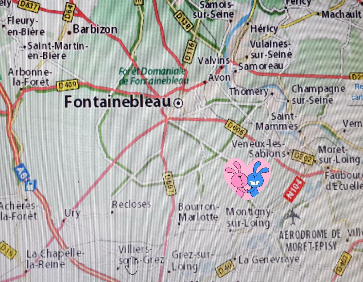 Montigny-sur-LoingLa Montignonneアパートメント エクステリア 写真